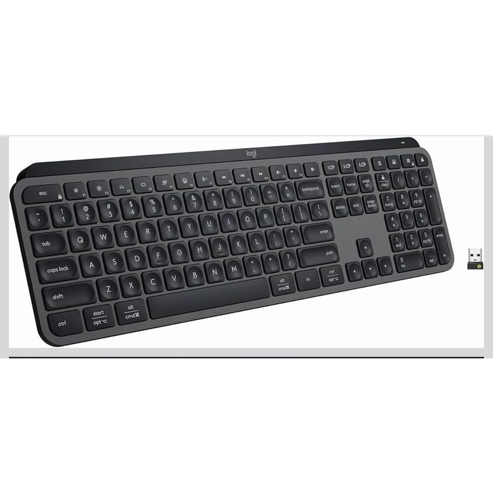 Logitech MX Keys S Wireless Keyboard, Low Profile, See Photos